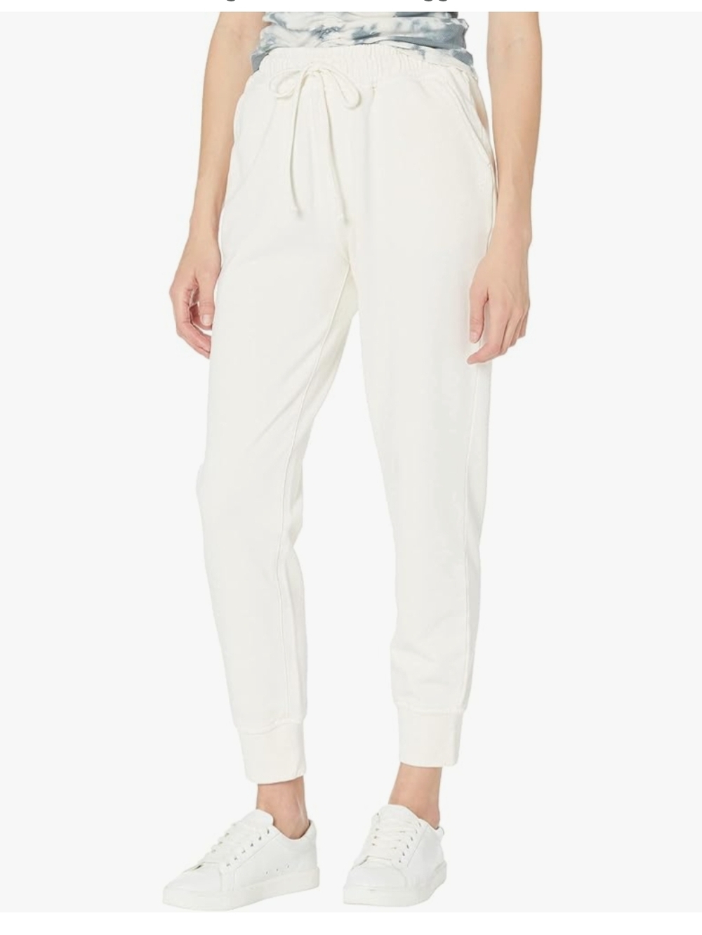 Joe's Jeans Leah hi Rise White Joggers